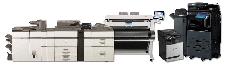 Các vấn đề với máy photocopy công nghiệp.