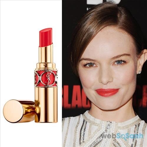 Son YSL Rouge Volupte Shine #12 Corail Incandescent