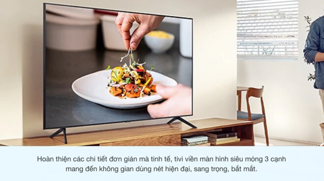 Smart tivi 4K Samsung 55 inch 55DU7700: Trải nghiệm hình ảnh và âm thanh đỉnh cao!