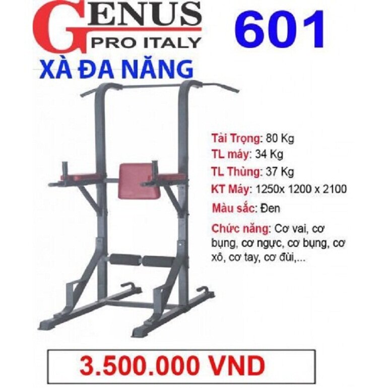 Xà đơn đa năng Genus 601