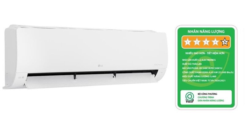 Review điều hòa LG 24000 BTU inverter IEC24M1 vừa trình làng năm 2025