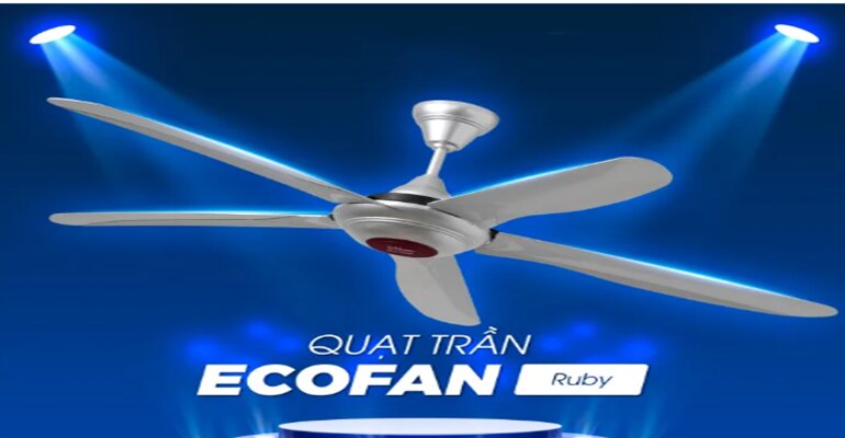 quạt trần Ecofan Ruby