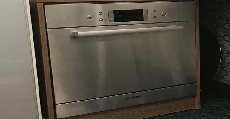 Máy rửa bát Bosch SCE52M65EU tích hợp nhiều tính năng hiện đại Máy rửa bát 8 bộ