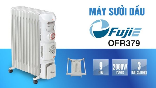 Máy sưởi dầu Fujie