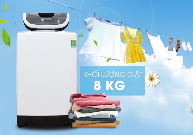 Máy giặt Sharp 8 kg ES-S800EV