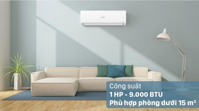 điều hòa Casper 9000 BTU 1 chiều Inverter MC-09IS33 gas R-32