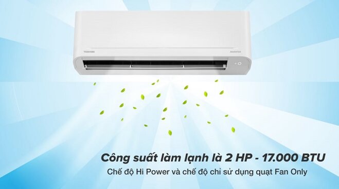 điều hòa Toshiba RAS-H18C4KCVG-V 18000 BTU 1 chiều Inverter gas R-32