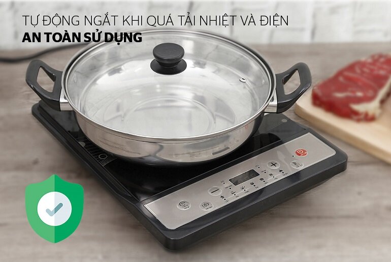 Bếp từ dương 1 vùng nấu Sunhouse SHD6149