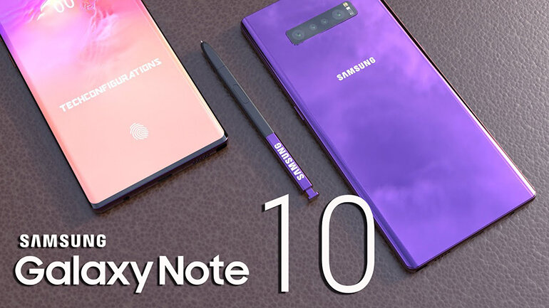 Samsung Galaxy Note 10 sở hữu thiết kế ấn tượng, sang trọng