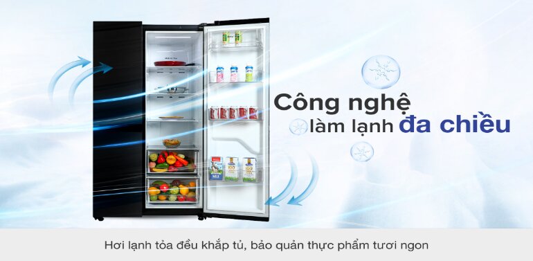 Sự giống nhau của tủ lạnh LG GR-B257JDS và LG GR-B257WB