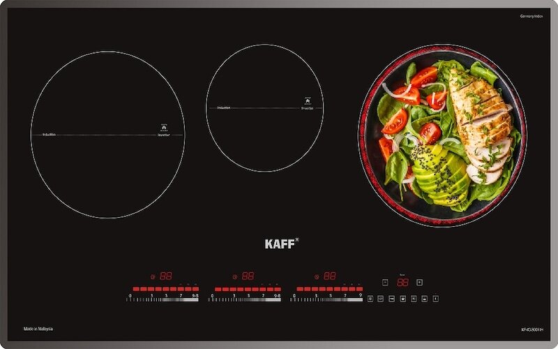 Bếp Điện Từ Kaff 3 Vùng Nấu Kf-Ig3001Ih