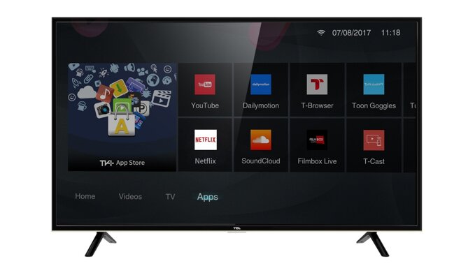 Hệ điều hành thông minh trên Smart tivi TCL S62 