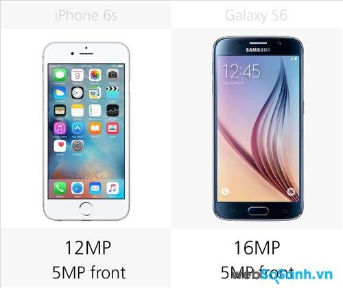 So sánh camera của iPhone 6s và Galaxy S6