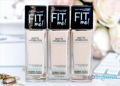 Kem nền Maybelline Fit Me Matte Poreless