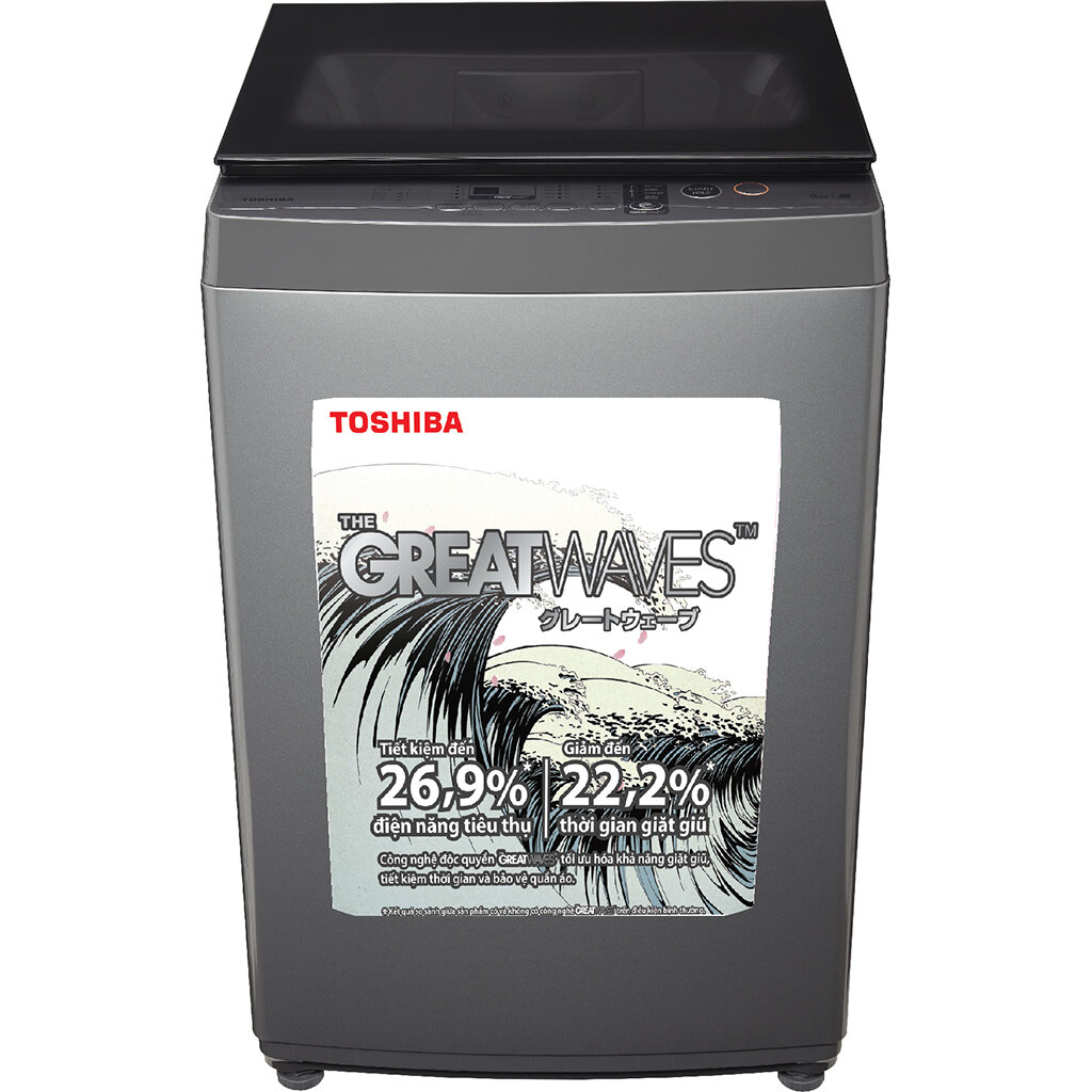 Máy giặt Toshiba AW-K1005FV 9kg với thiết kế sang trọng
