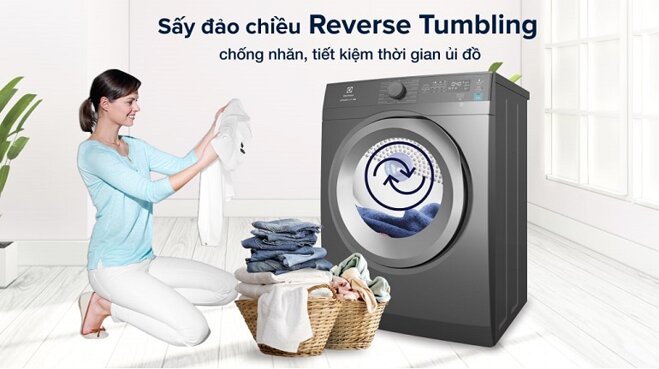 Máy sấy Electrolux 7.5 Kg EDS854N3SB