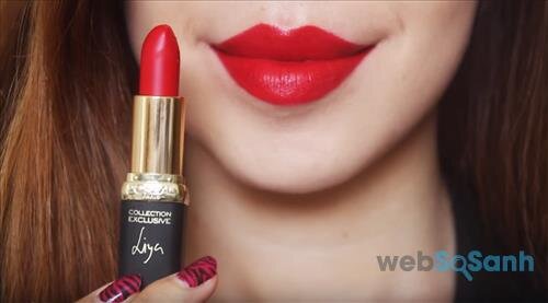 Màu Blake của L'Oreal mang một sắc đỏ trầm truyền thống, không quá rực rỡ nhưng mang nét sang trọng, vẻ đẹp đằm thắm rất riêng cho người sử dụng. 