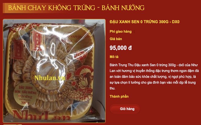 Tìm hiểu đặc điểm nổi bật của bánh Trung thu chay Như Lan