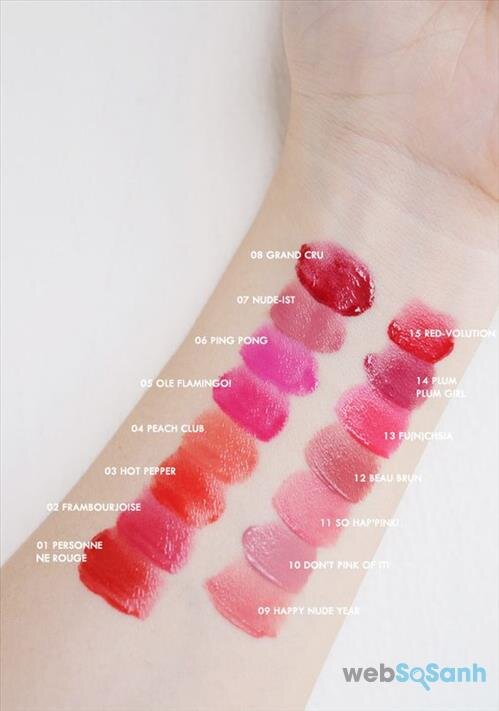 bourjois velvet swatch