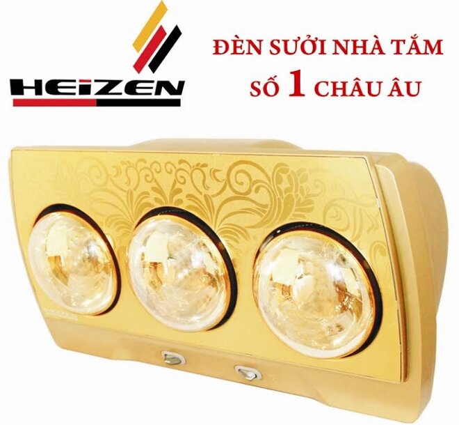 Đèn sưởi 3 bóng - Top 3 sản phẩm tốt nhất hiện nay?