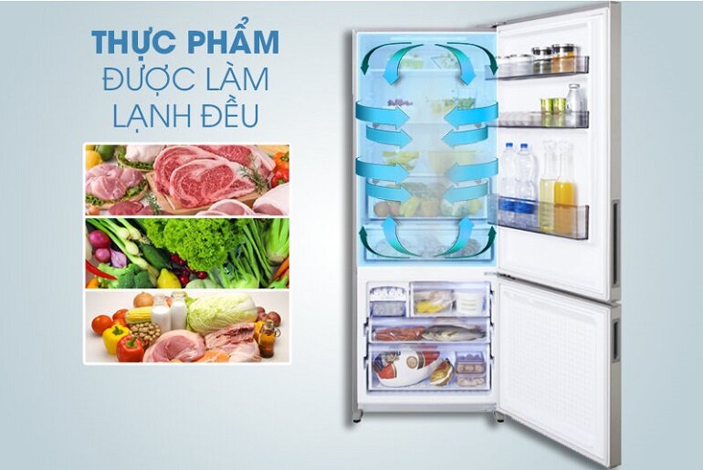 Tủ lạnh Panasonic NR-BX468VSVN 405 lít