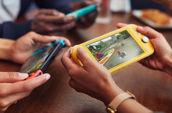 máy chơi game nintendo switch lite