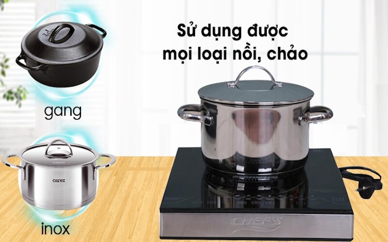 Tổng quan về bếp hồng ngoại Chefs