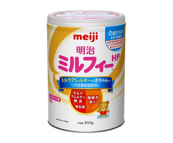 Tất tật những điều cần biết về sữa Meiji HP dành cho trẻ dị ứng đạm sữa bò