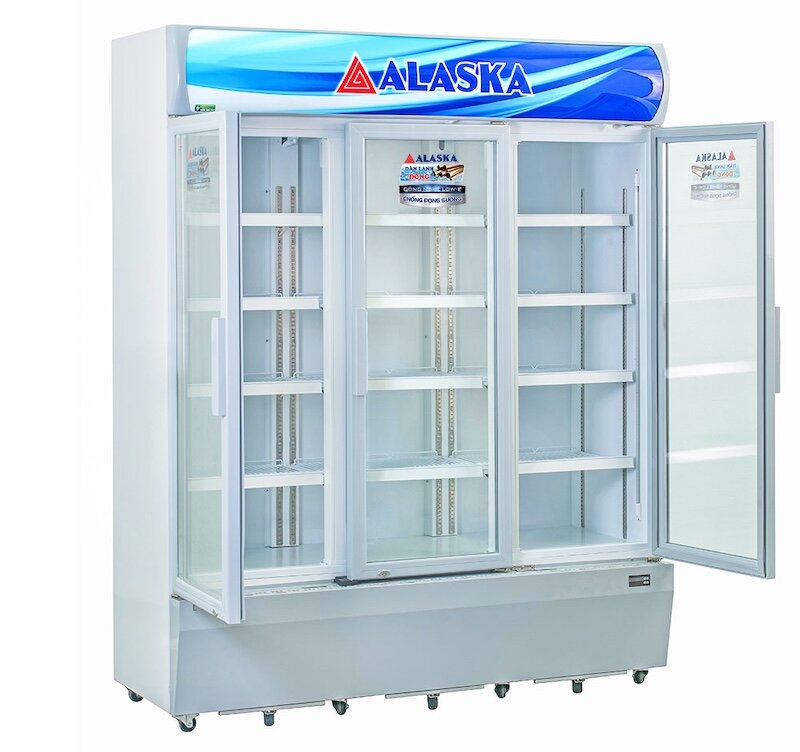 Khám phá các điểm nổi bật của tủ mát Alaska 3 cánh 1200 lít LC-1200C3
