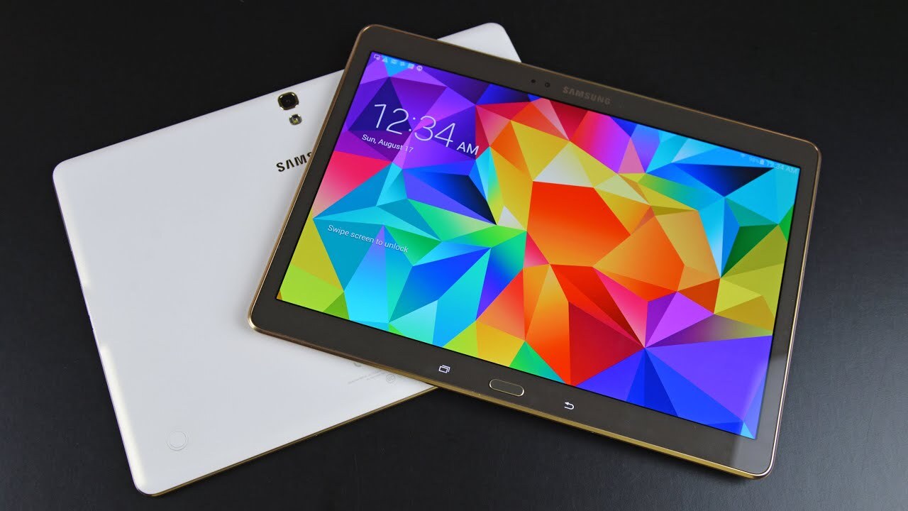 Dòng Samsung Galaxy Tab S 10.5 cực mỏng siêu đẹp