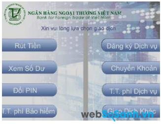 Vào giao diện và chọn mục 