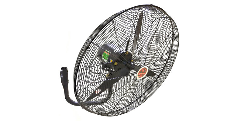 Yanfan T26CN được trang bị khả năng quay cơ học giúp làm mát diện tích lớn hơn quạt treo tường Yanfan T26CN