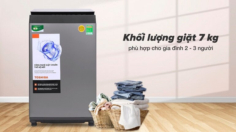 Máy giặt Toshiba 7kg AW-L805AV (SG)
