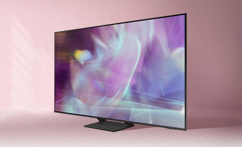 Màn hình của tivi Samsung QLED 75 inch 75Q60A chứa được đến một tỷ sắc thái màu nhờ vào công nghệ chấm lượng tử Quantum Dot