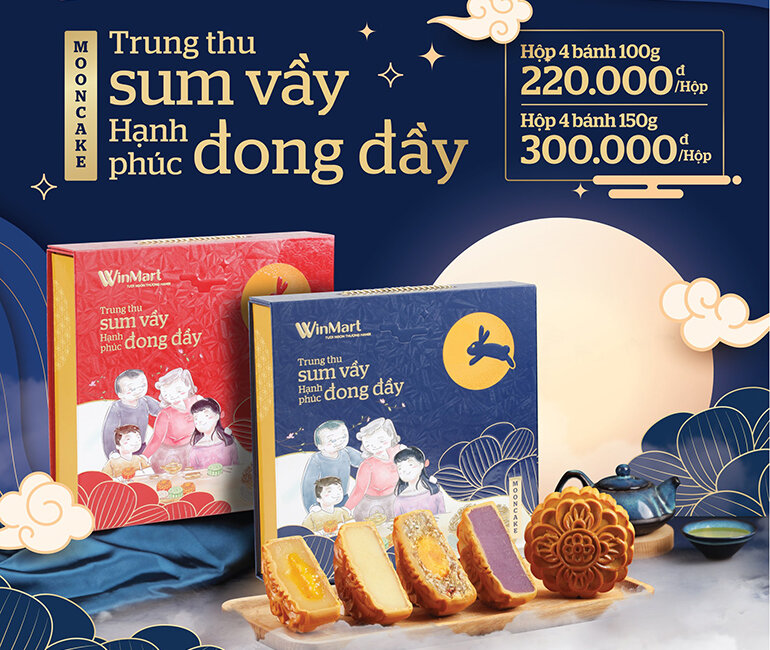 Giá bán bánh trung thu Winmart phù hợp với nhiều người tiêu dùng