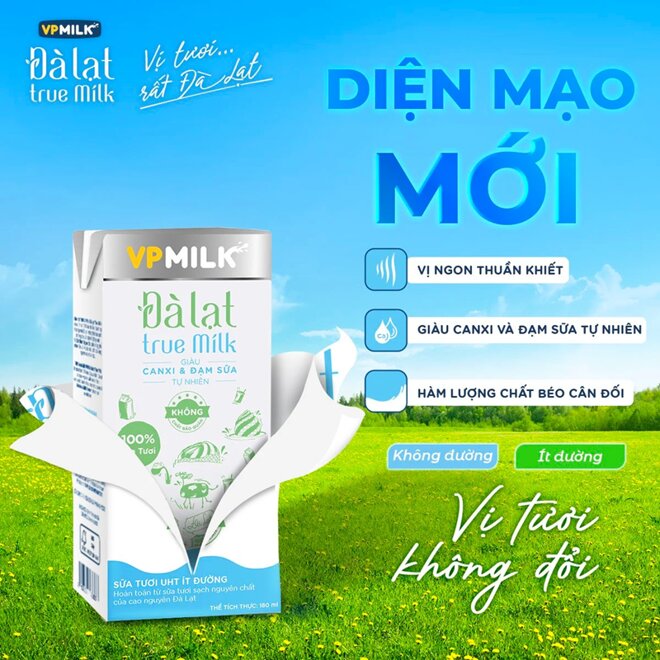 Chi tiết các dòng sữa tươi, sữa chua thương hiệu Đà Lạt milk: Giá bán, chất lượng