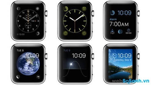 6 hình nền đầu tiên của Apple Watch. Nguồn Internet