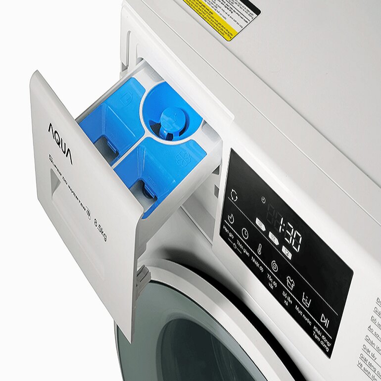 máy giặt Aqua Inverter 8.5kg AQD-D850E W