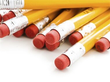 pencil erasers
