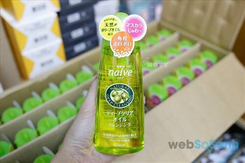 Dầu tẩy trang Kracie Naïve Deep Cleansing Oil