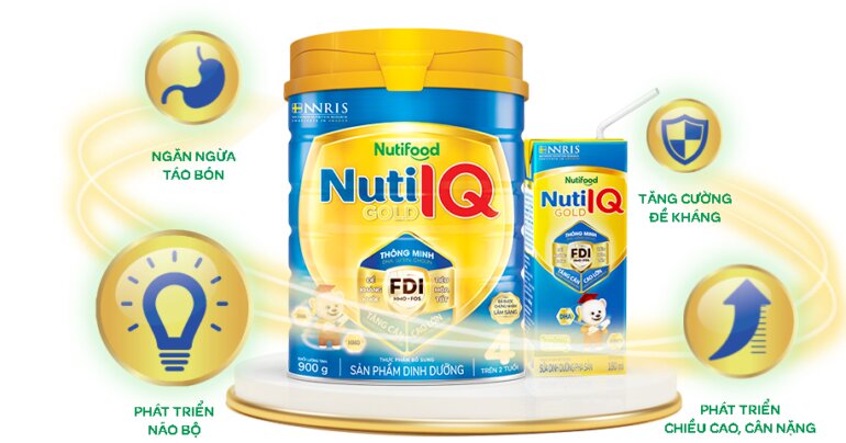 Có nên mua sữa bột pha sẵn Nuti IQ Gold cho bé trên 1 tuổi không? Vì sao?