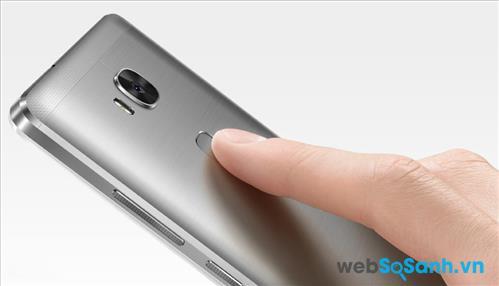 Cảm biến vân tay được đặt ở mặt lưng smartphone Huawei GR5
