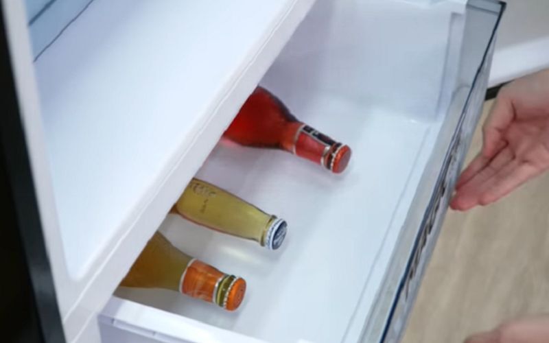 làm bia sệt với tủ lạnh ngăn đá dưới