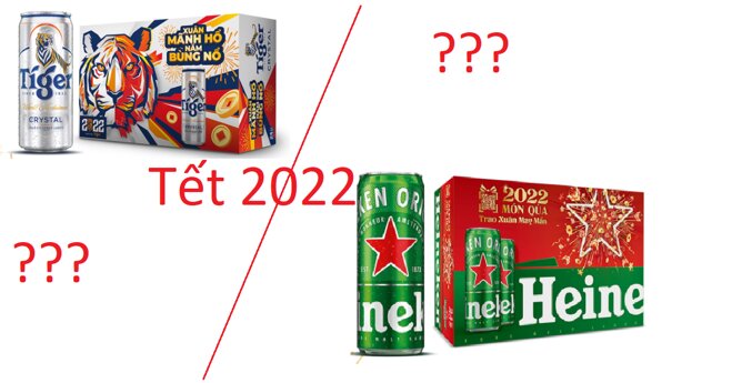 So sánh bia lúa mì Tiger Platinum và Heineken: bia ngon nào sẽ là lựa chọn xứng tầm cho Tết 2022?