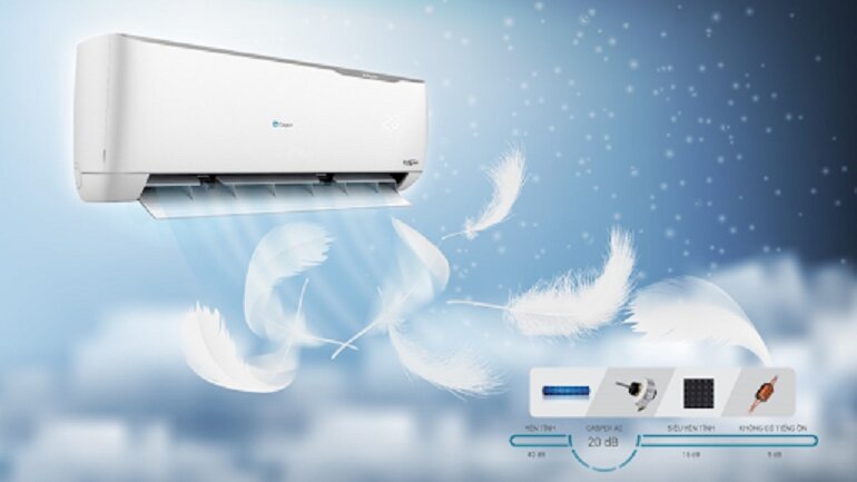 6 mẫu điều hòa Casper inverter 1 chiều phù hợp cho phòng dưới 20m2 