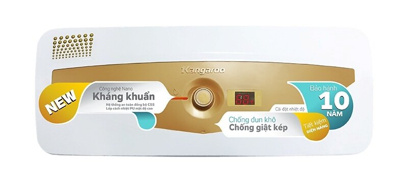 Cách tính tiền điện bình nóng lạnh 2500W Kangaroo 30l KG69A3