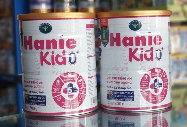 Sữa bột Hanie Kid 0+