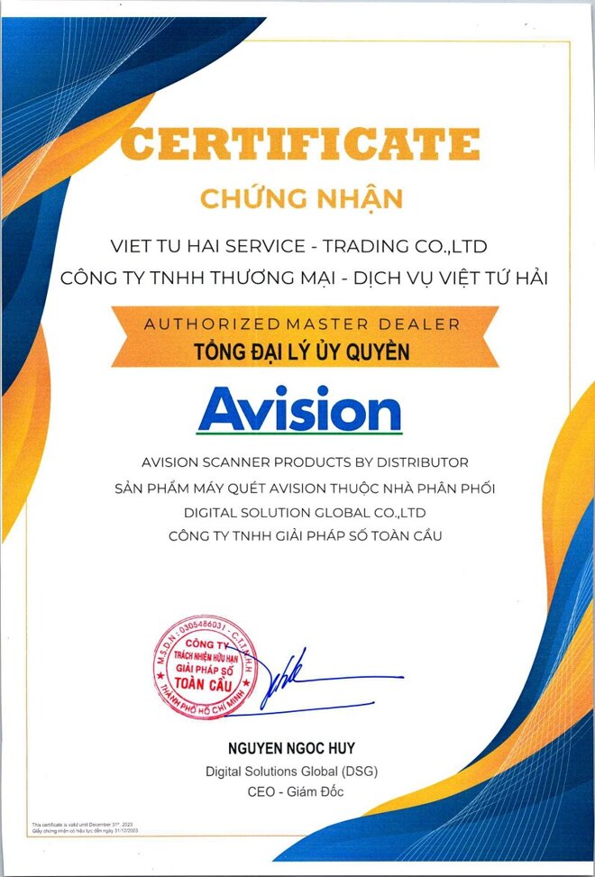 địa chỉ mua máy scan avision uy tín