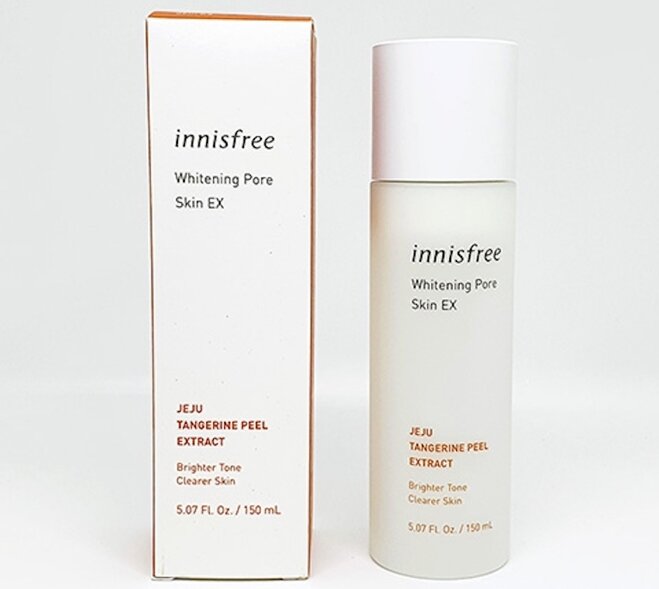 Nước hoa hồng Hàn Quốc Innisfree Whitening Pore Skin