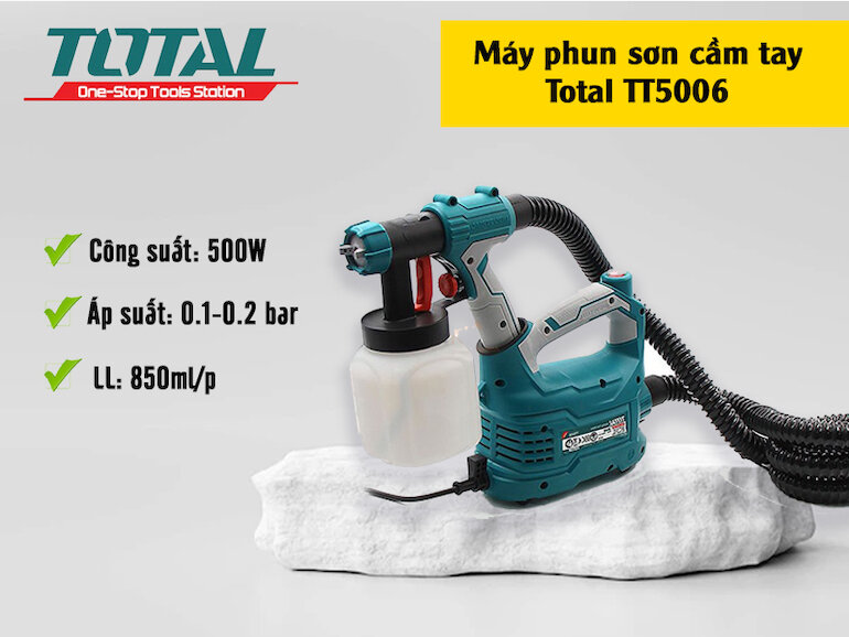 Máy phun sơn cầm tay Total TT5006